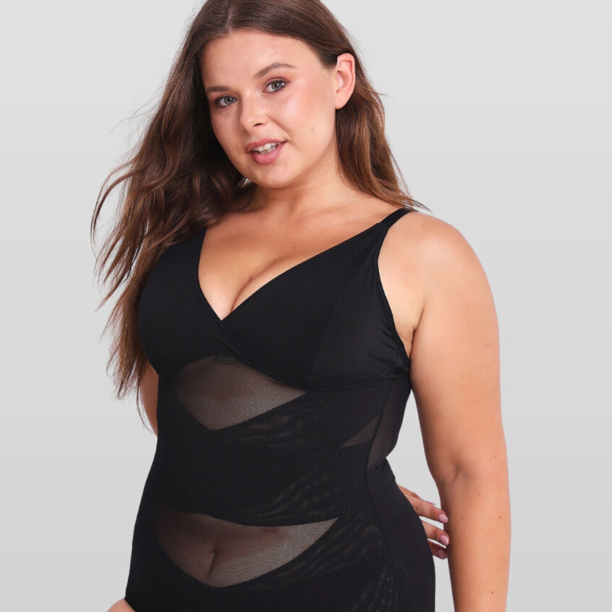 CrossOver Mesh Full Bodysuit