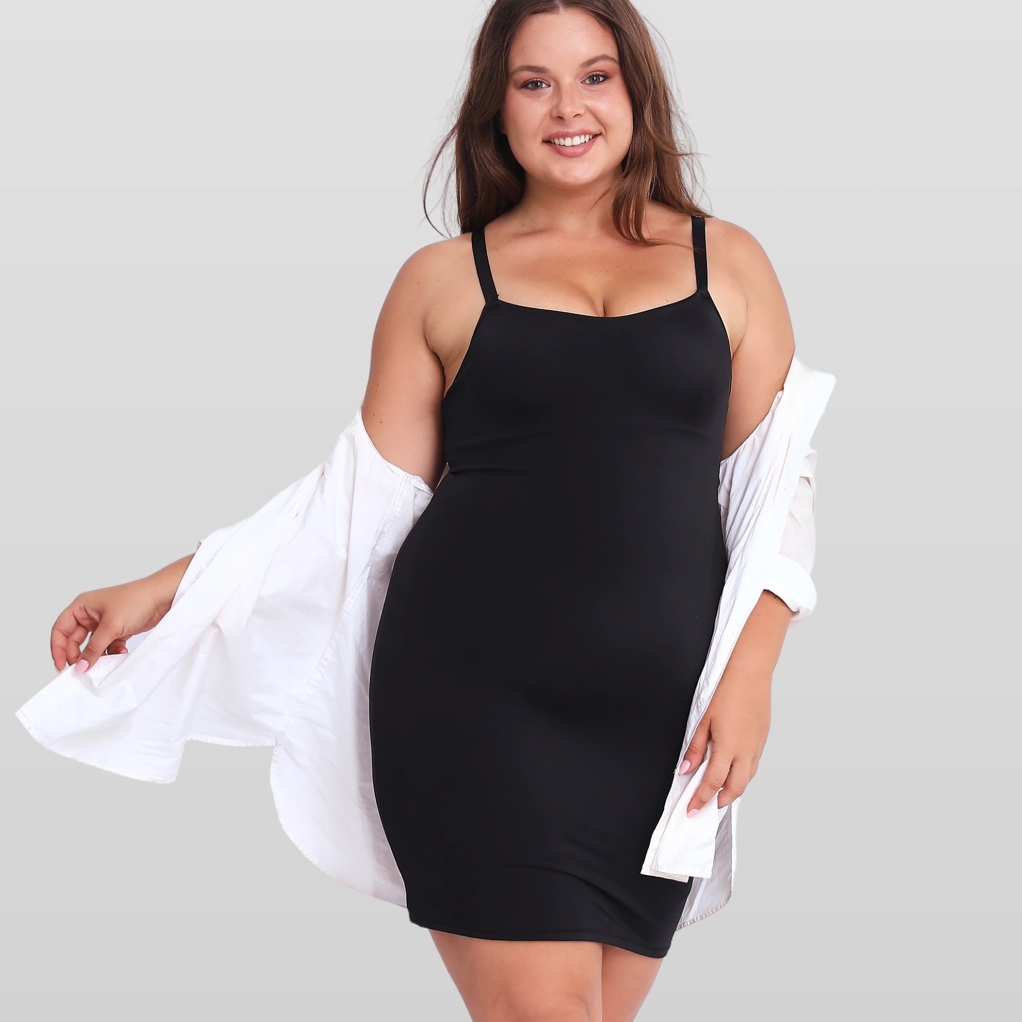 Built-In Shapewear Mini Dress