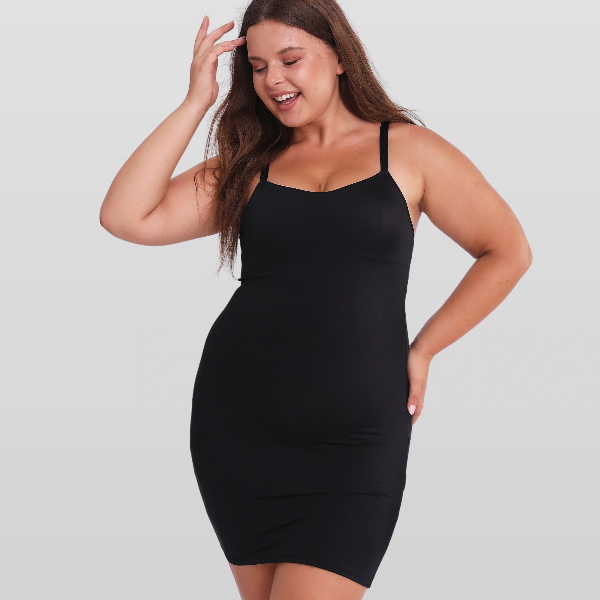 Built-In Shapewear Mini Dress