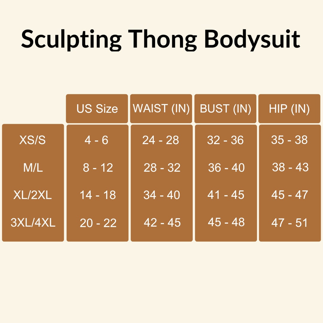 Sculpting Thong Bodysuit