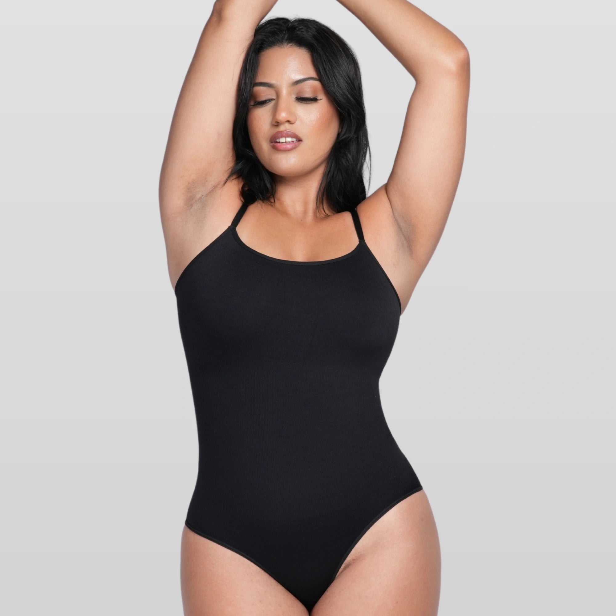 Square Neck Sculpting Bodysuit