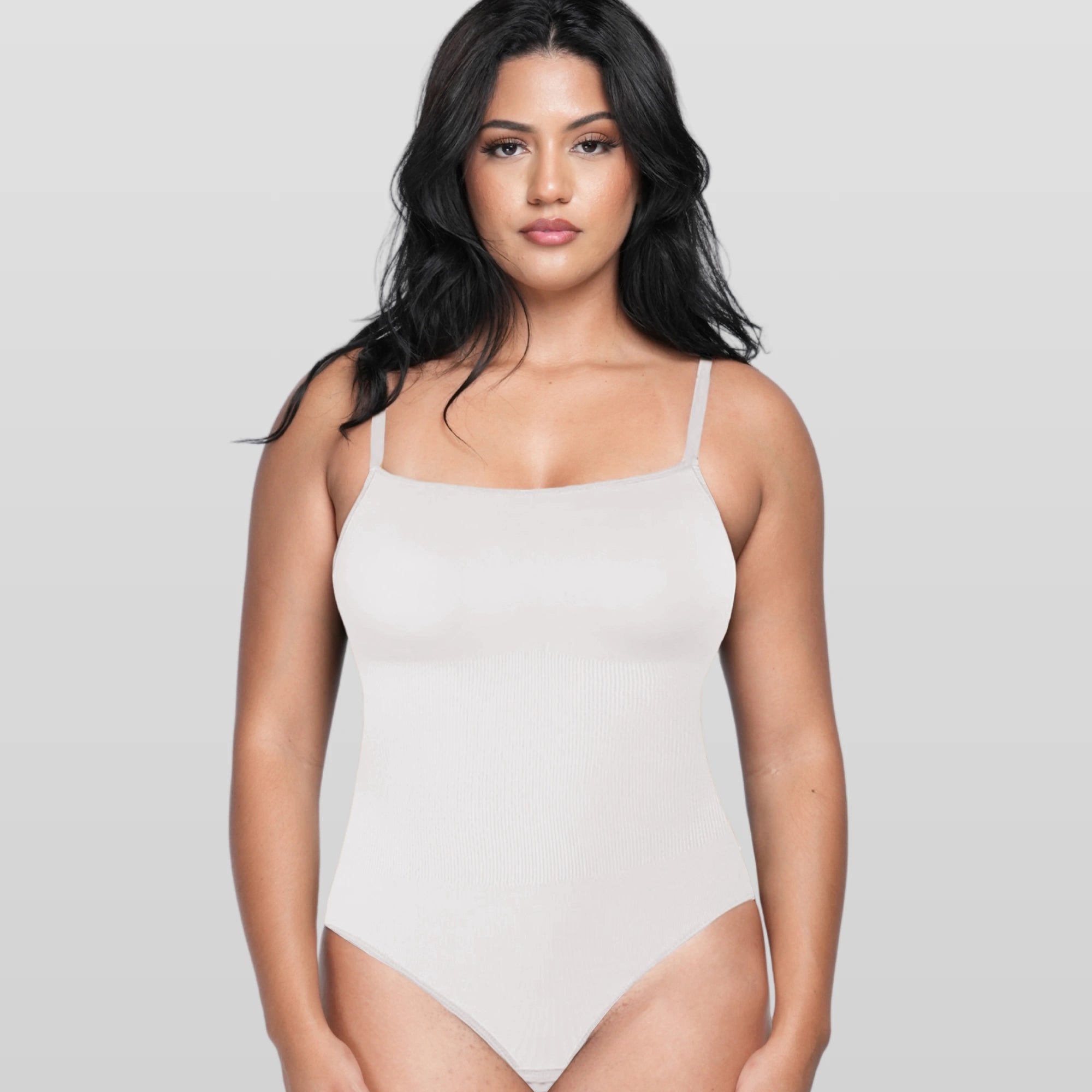 Square Neck Sculpting Bodysuit