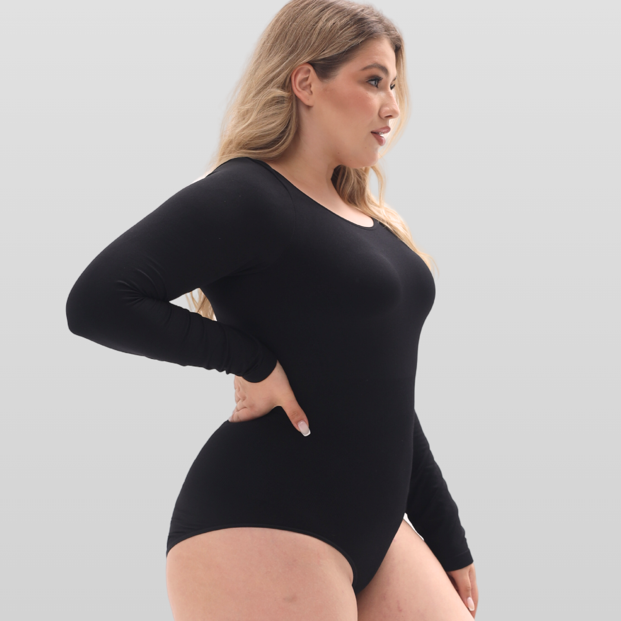 Long Sleeve Crew Neck Bodysuit