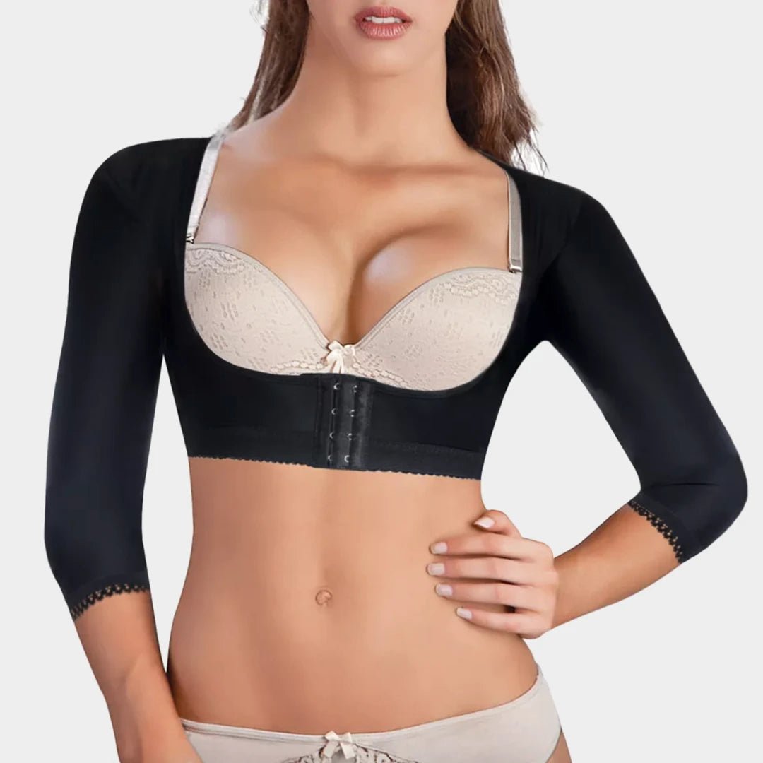 Sleeve Compression Front Bra