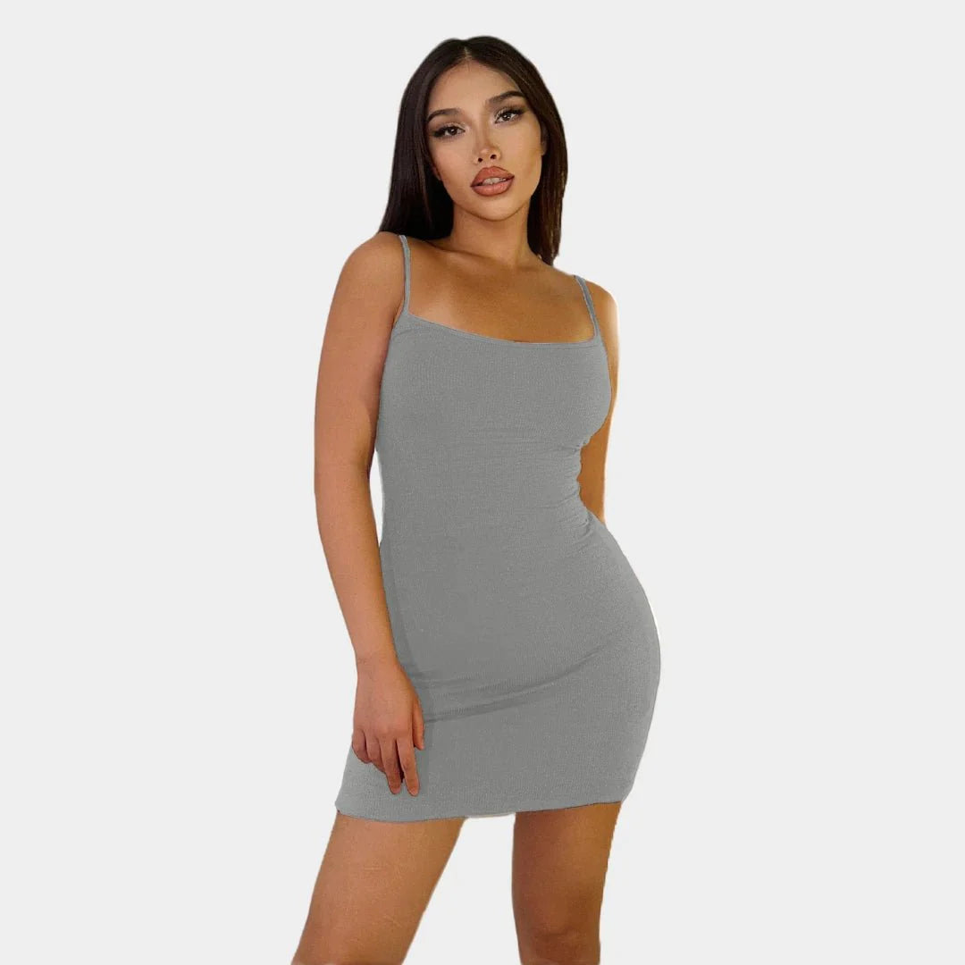 Sculpting Built-In Shapewear Dress - Luxmery