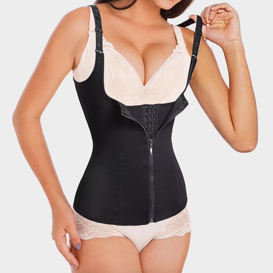 Zipper Waist Corset - Luxmery