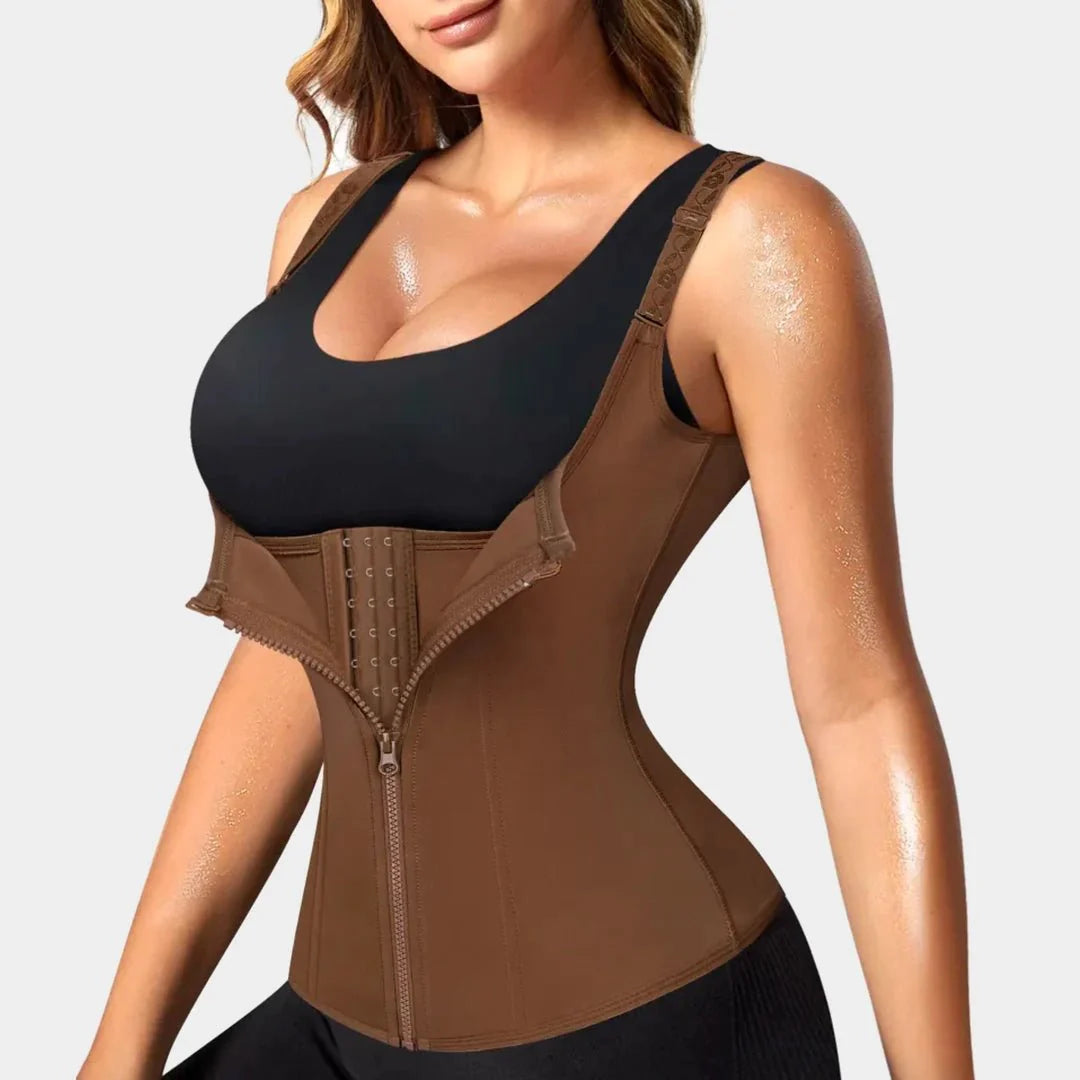 Zipper Waist Corset - Luxmery