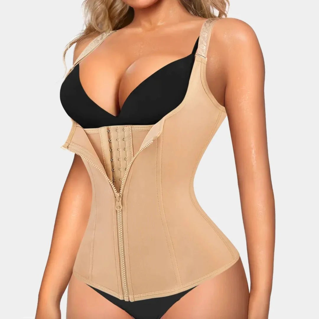 Zipper Waist Corset - Luxmery